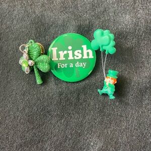 Festive Green Irish Kids Jewelry Set